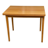 Table à manger scandinave rectangulaire portefeuille en bois 8 personnes