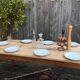 Table de ferme hêtre massif