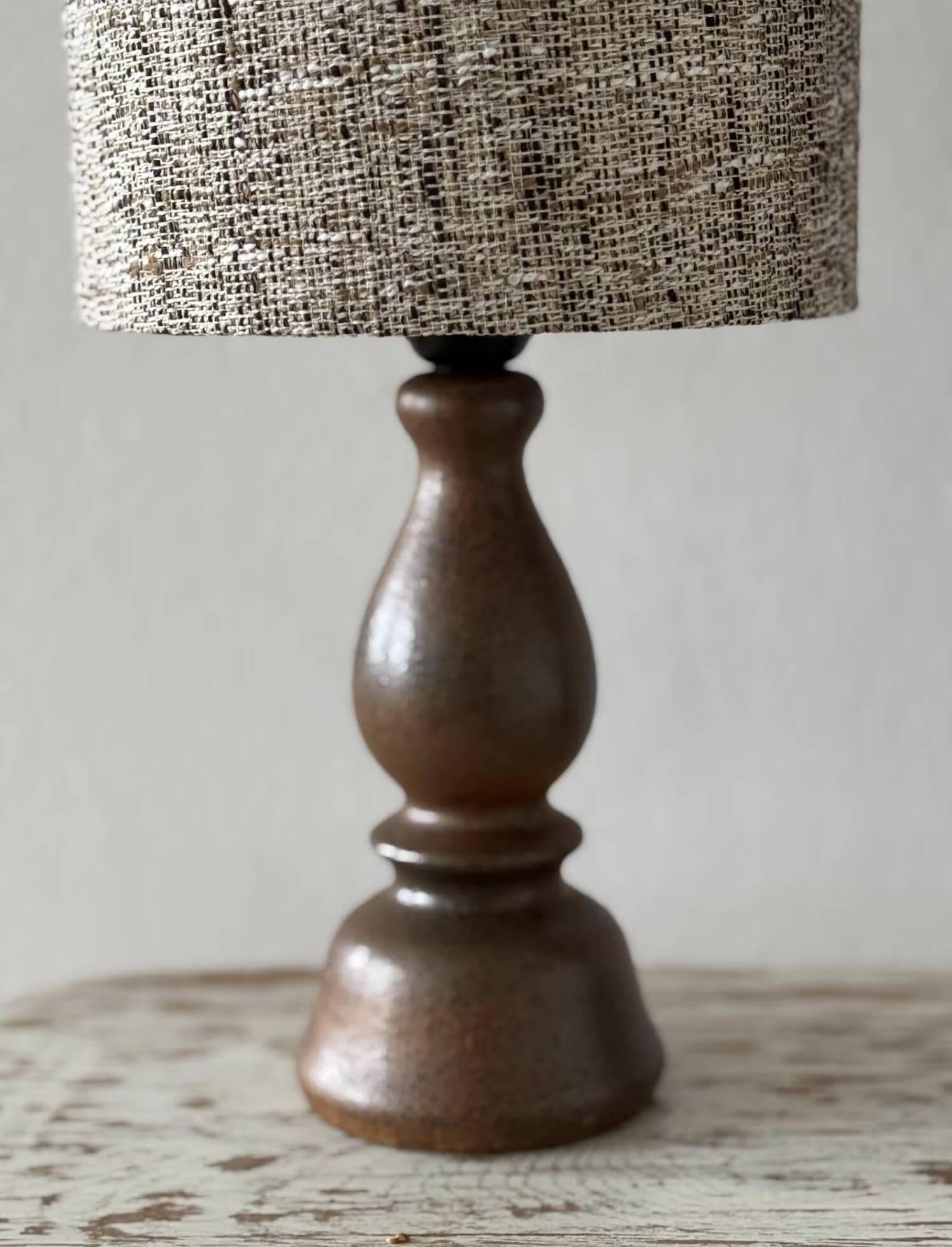 Paire de lampes de table bruno karlsson, ego stengods atelje, grès, suède, vi