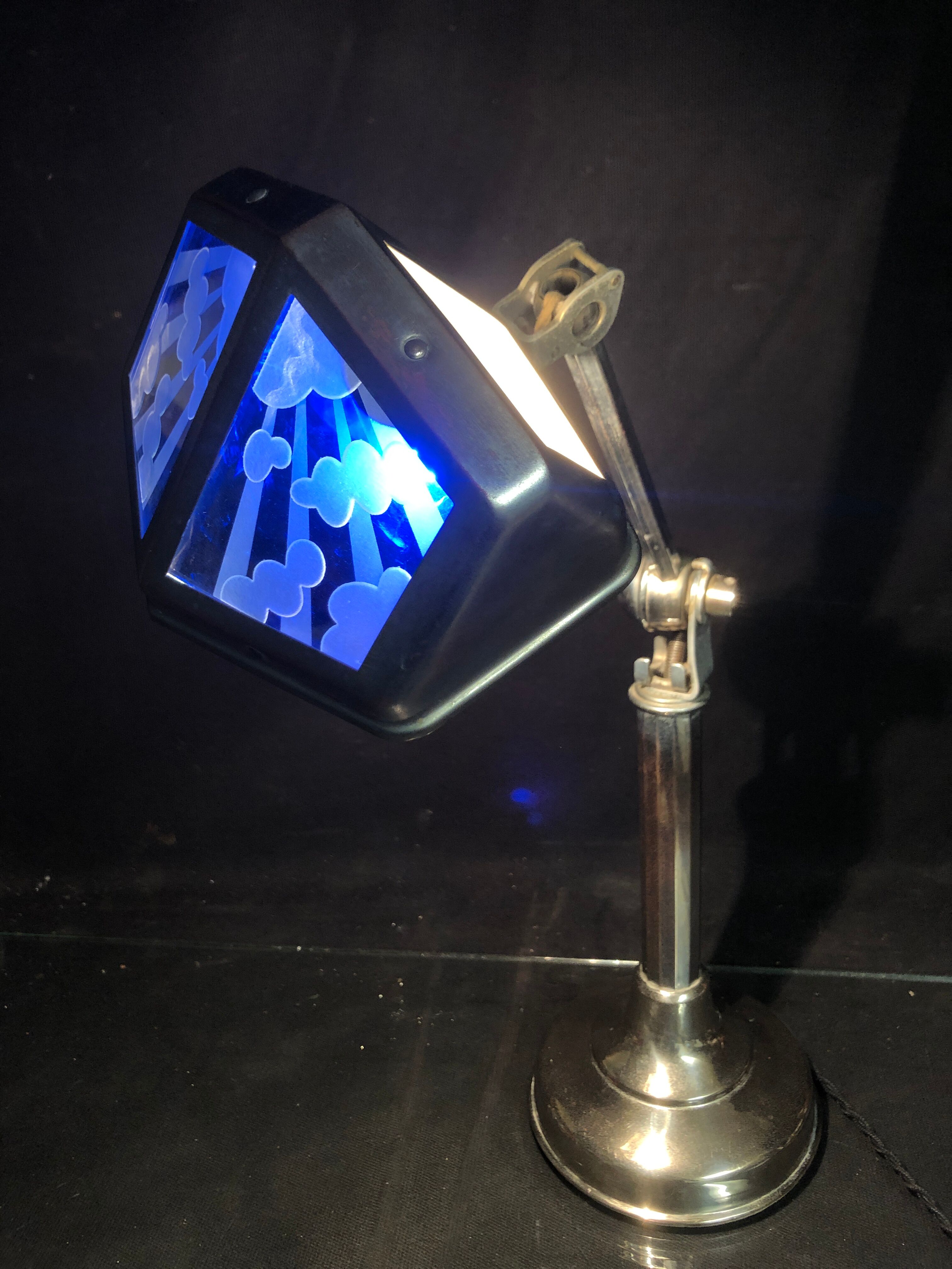 Lamp pirouett 1930 art deco 55 cm in good condition