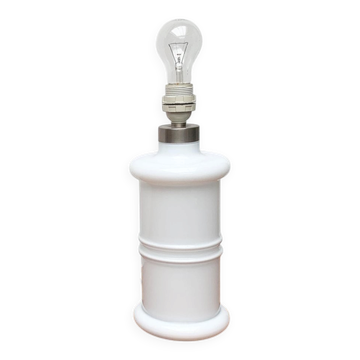 Lampe de table Apoteker en verre danoise vintage par Sidse Werner pour Holmegaard