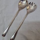Silver salad servers