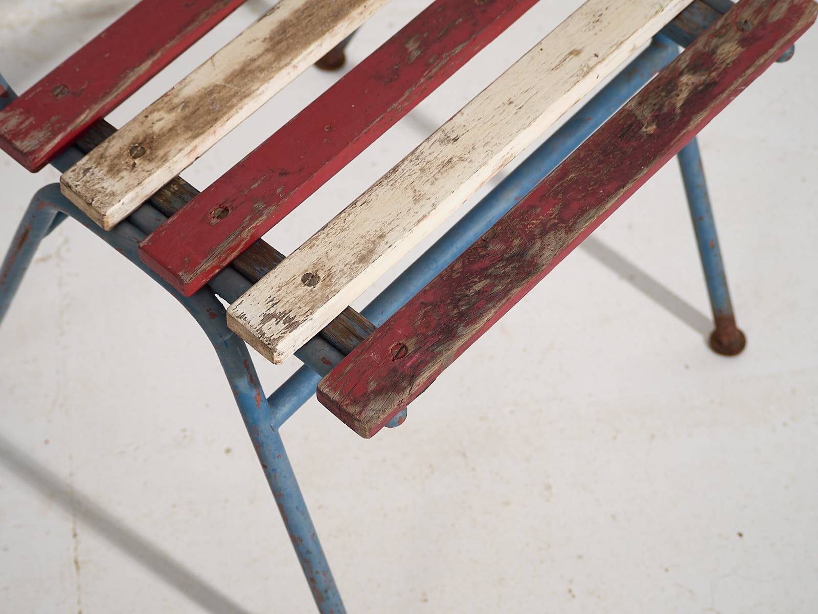 Chaises de jardin anciennes (c.1920). Ensemble de 2 pièces #1