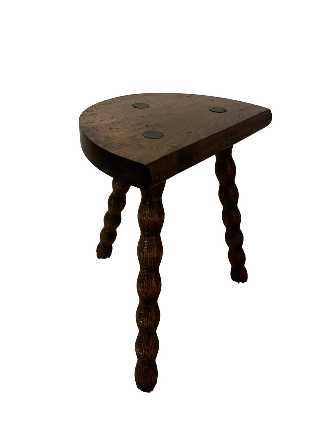 Tabouret tripode bois