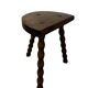 Tabouret tripode bois