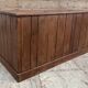 banc - coffre en teck birman