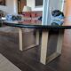 Marble Inlaid Coffee Table