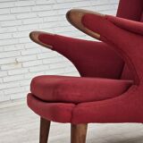 1970s, Danish design by Bent Møller Jepsen, "Teddy" chair, furniture wool.