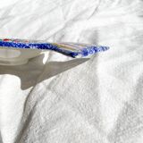 2 earthenware fish dishes