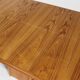 Vintage Danish Large Oval Extendable Dining Table XL 1960s