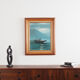 Painting „The Night Fishing”, Scandinavian design, 1970s
