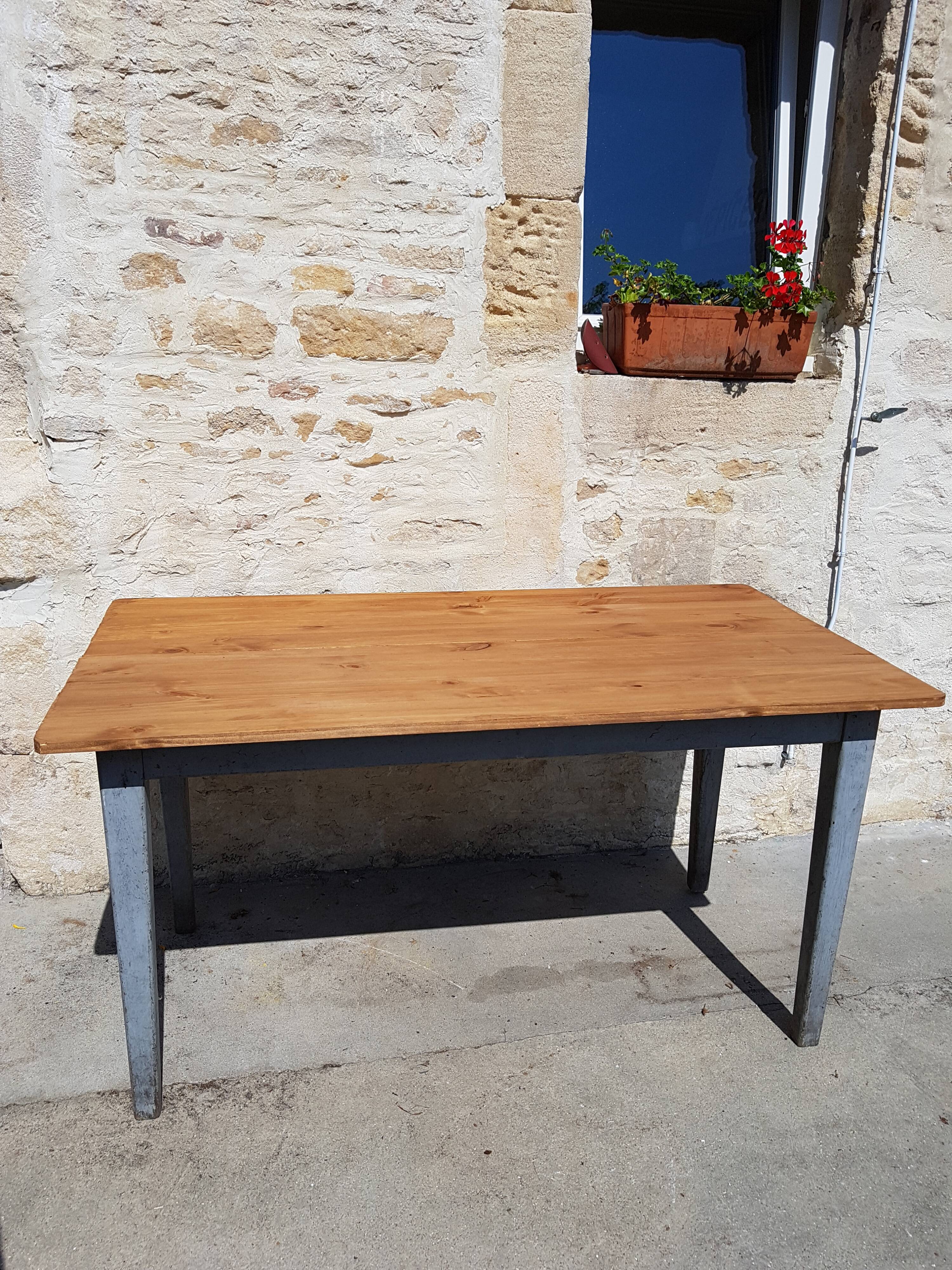 Old farm table