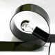 Lampe à poser design en métal laqué noir