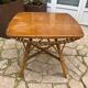 Vintage rattan coffee table
