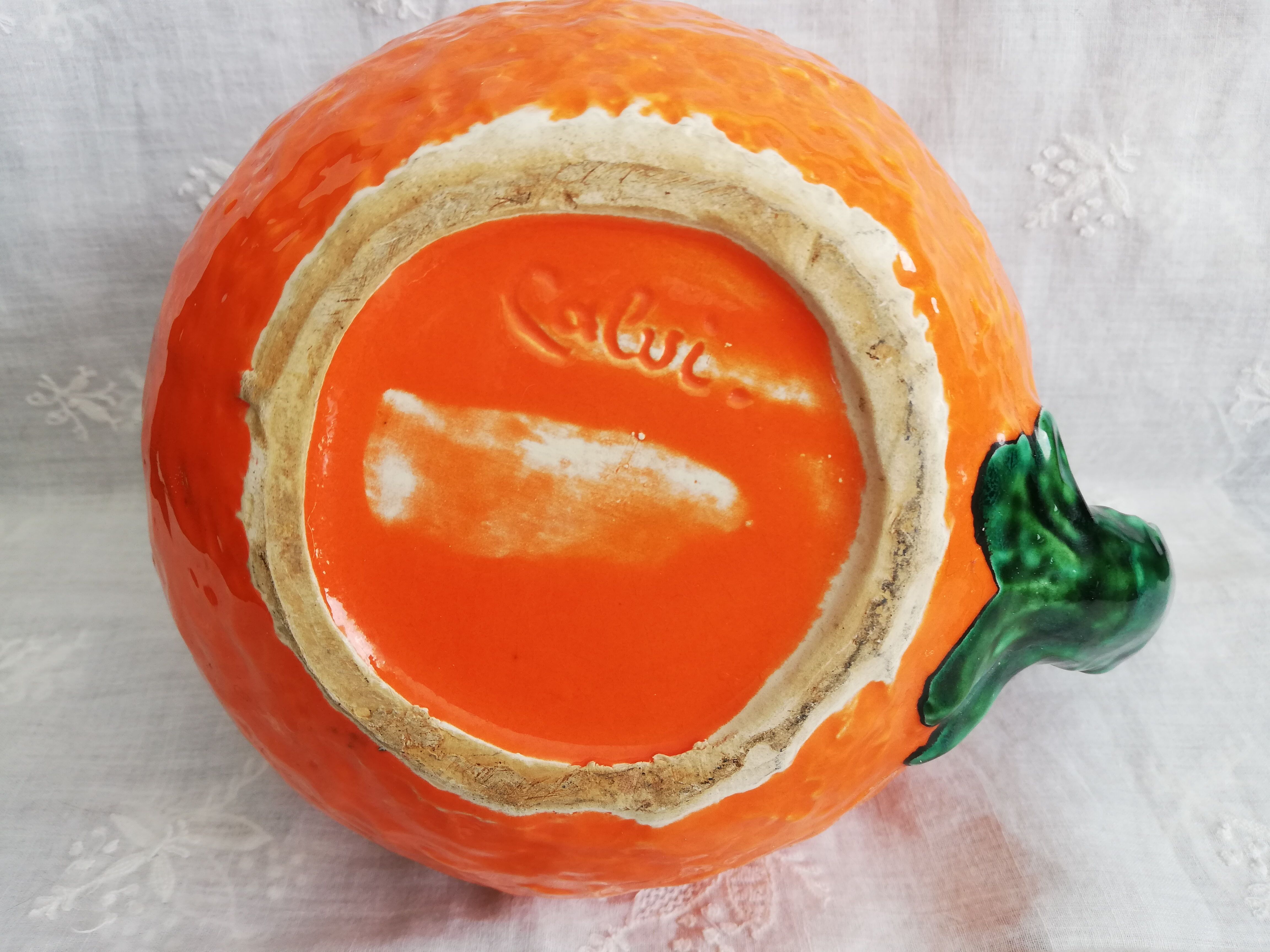 Orange pitcher Corsican slurry