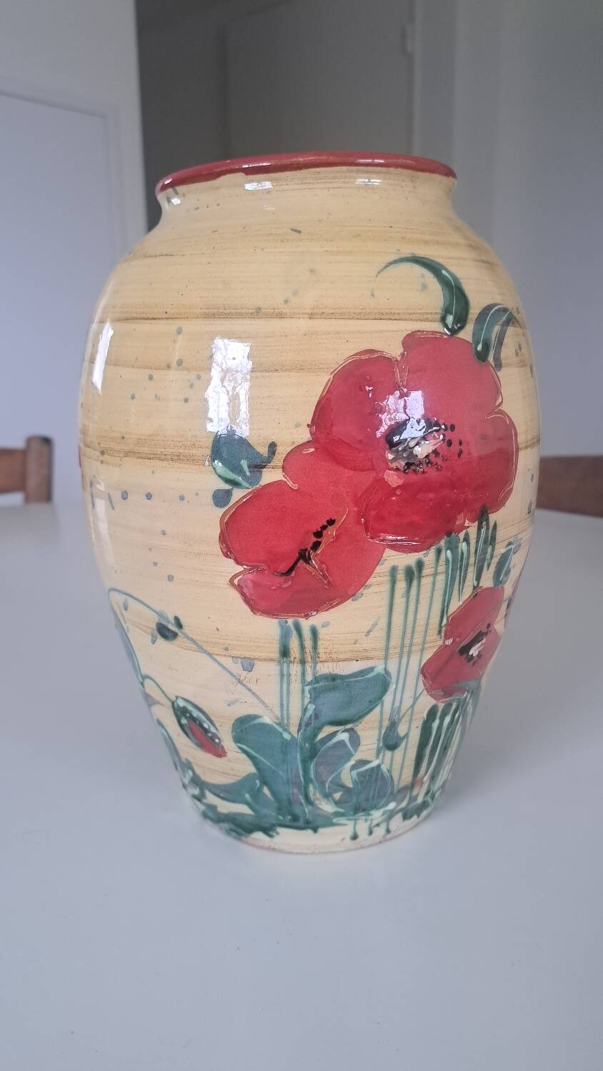Fine vase from Moustiers CZ