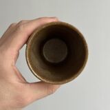 Set of 5 Digoin stoneware mugs