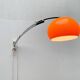 Mid-century space age extendable arc wall lamp, 1960s