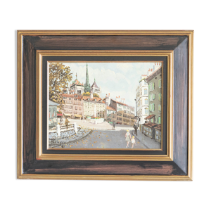 Tableau huile sur toile