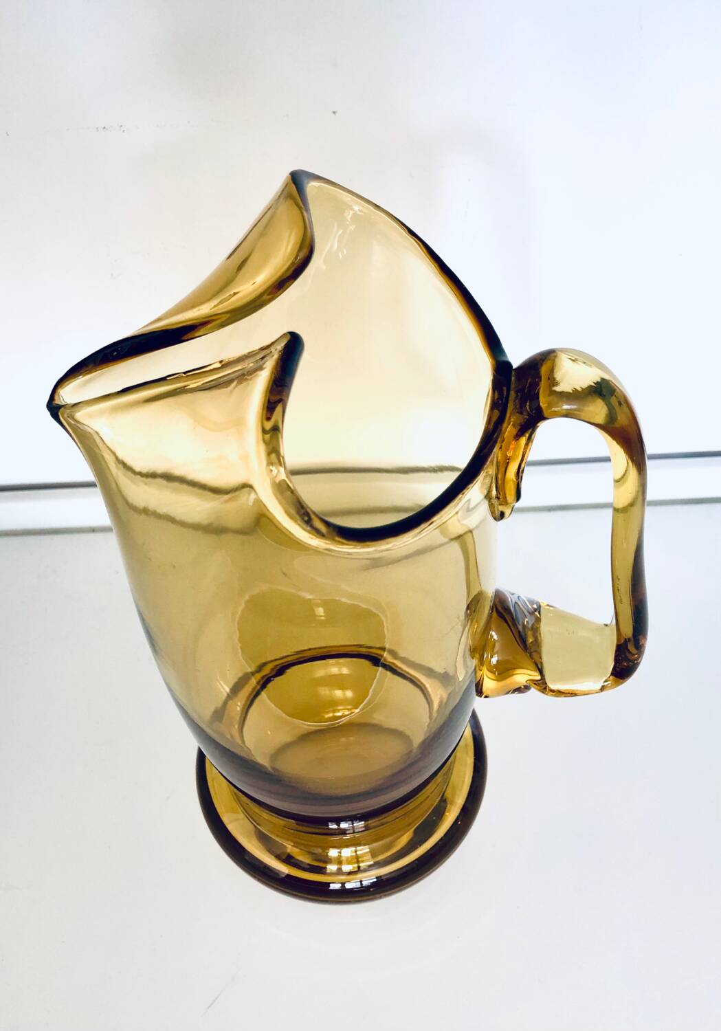 Pitcher in Art Lorraine glassware