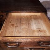 Cabinet, wooden tansu, Japan late Edo period