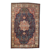 Tapis antique fait main Tabriz persan 190cm x 292cm (années 1920)