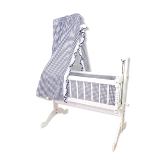 Vintage wooden cradle