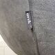 Grey leather swivel armchair Specter by DYYK (Almost new)