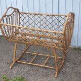 Rattan cradle