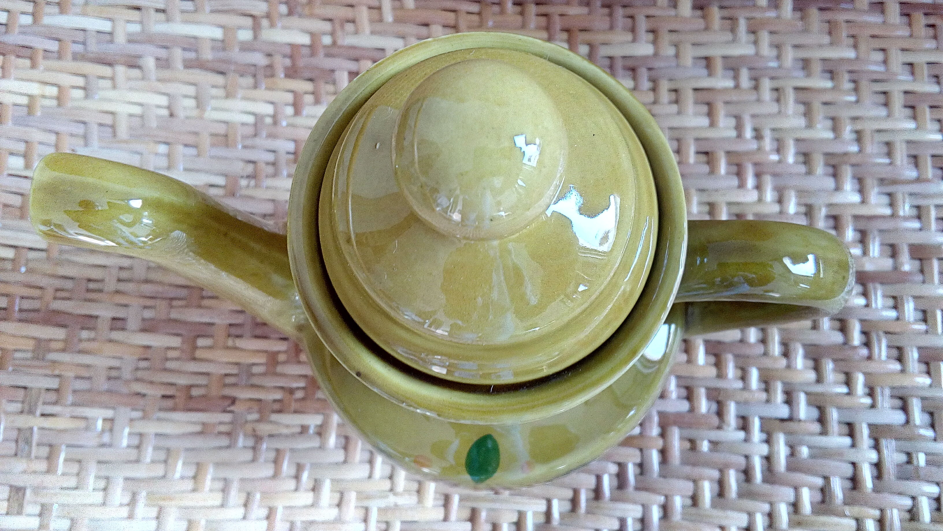 Italian enamelled ceramic coffee maker