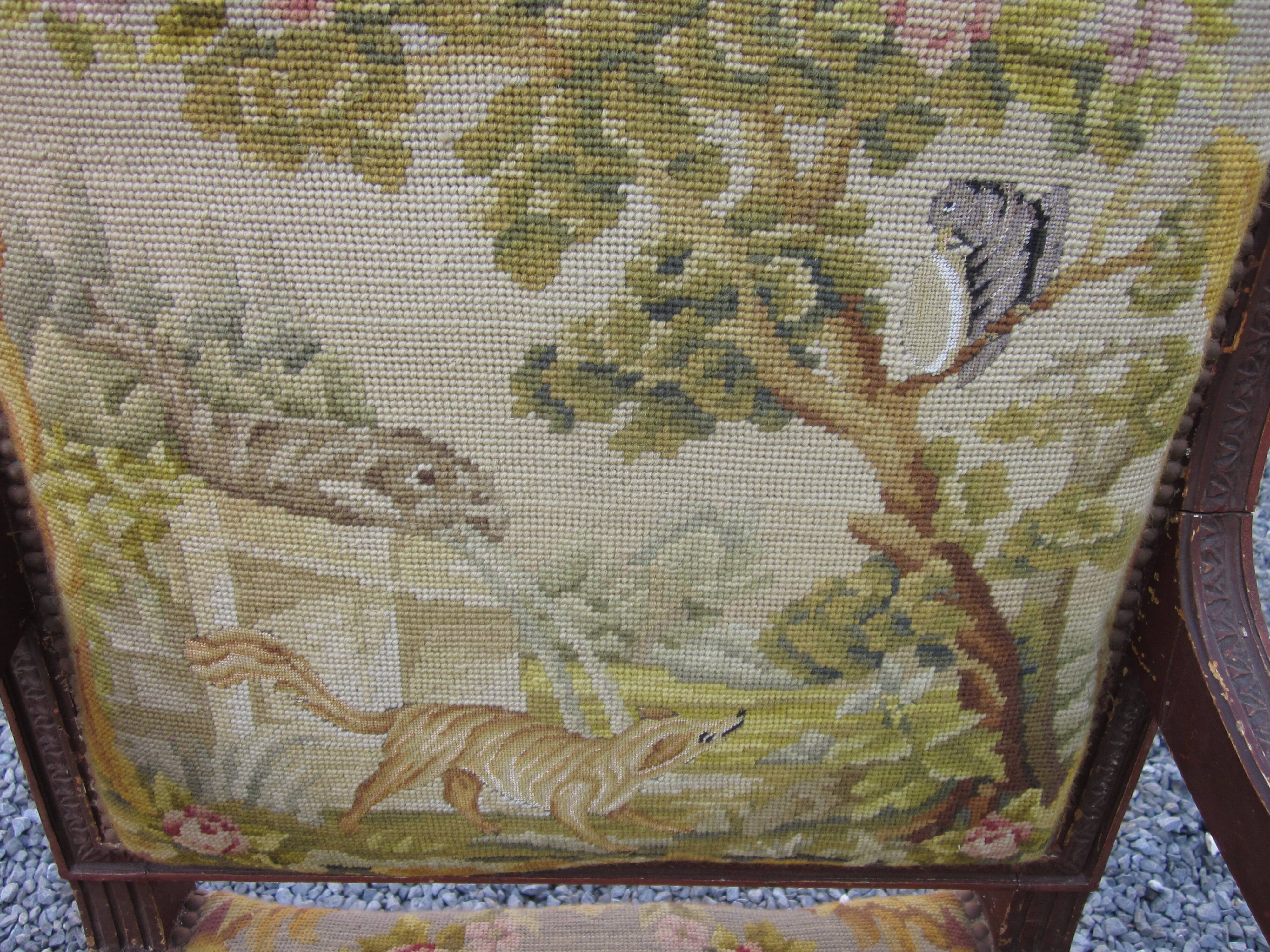 Style chair the raven and the fox