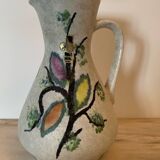 Vintage ceramic pitcher Jasba, West Germany