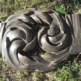 Massive carved wood 17th  oak