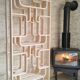 Mid-Century Czech Wall or Room Divider by Ludvik Volak for Drevopodnik Holesov, 1960s, Set of 2