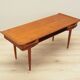 Teak coffee table, Danish design, 1970s, production: Denmark