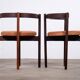 Dining Chairs in Rosewood attributed to Hugo Frandsen for Børge M.S, Denmark, 1964, Set of 4