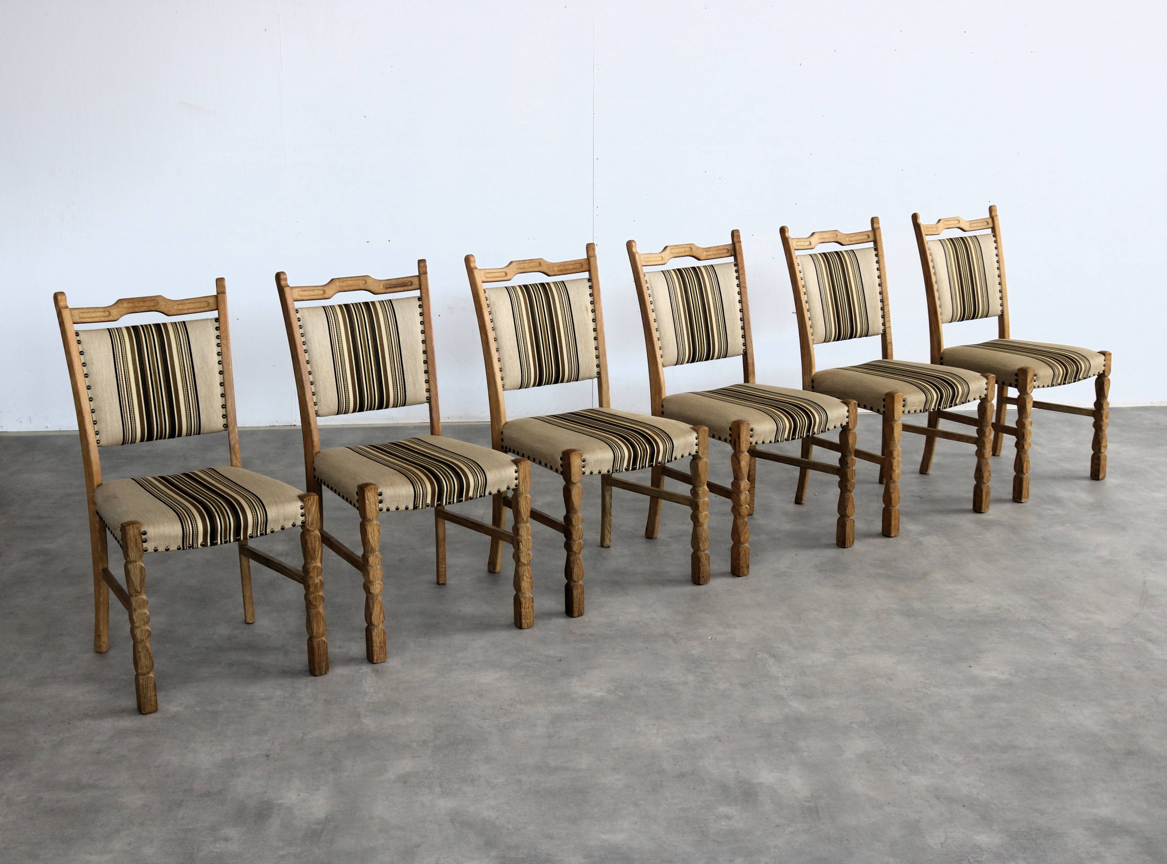 brutalist dining chairs | vintage chairs | 1960s | (6)