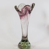 Set de 3 vases Murano années 70