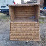 Old Wicker Trunk