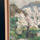 Huile sur toile originale suédoise – « Berger » par May Nicklasson
