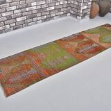 Colorful Vintage Handknotted Vintage Runner sku 1247