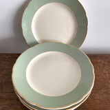 Set of 6 flat plates Villeroy & Boch