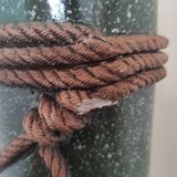 Nautical knot decor vase