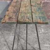 Folding workshop table