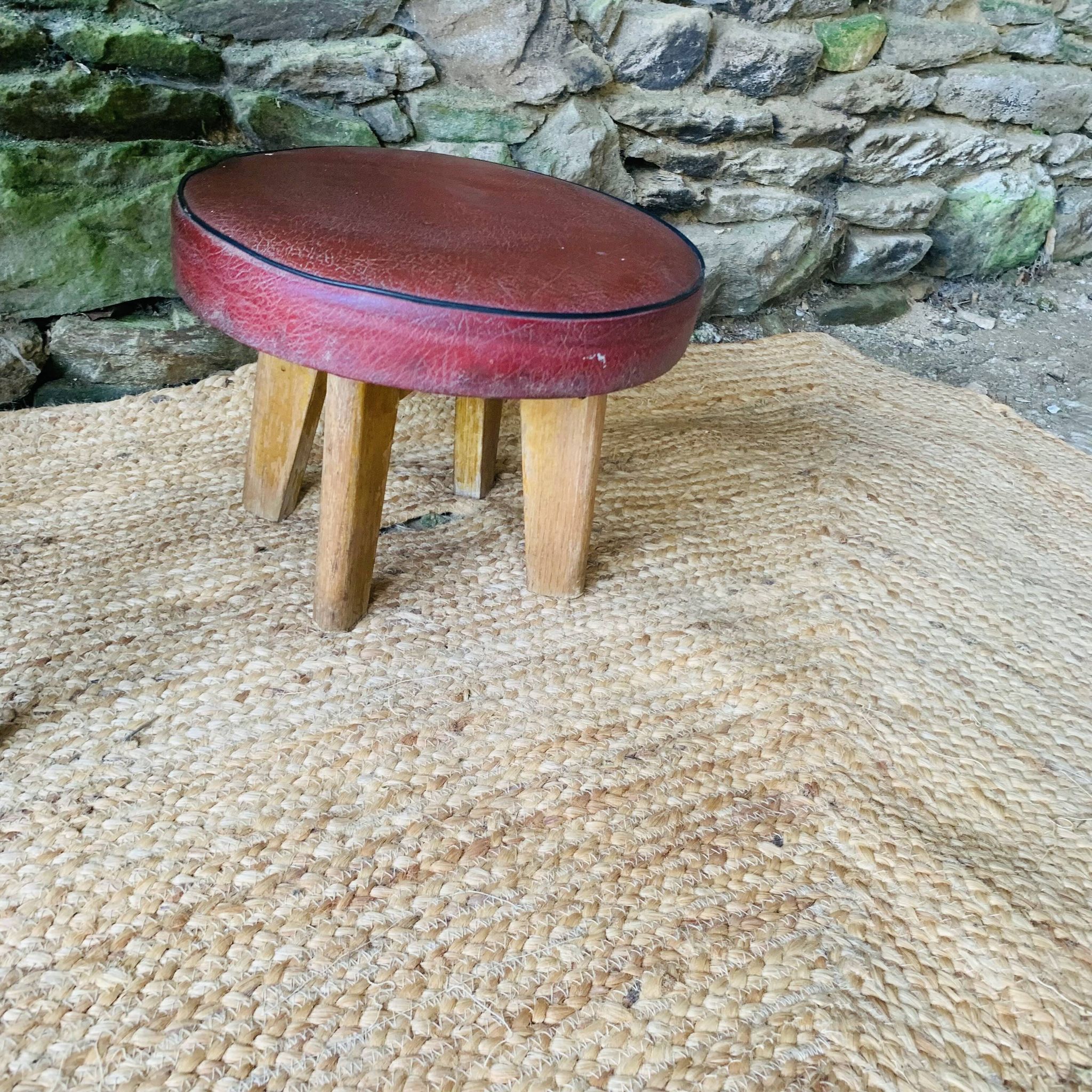 Ensemble de 4 tabourets vintage des années 60