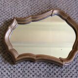Miroir en bois doré