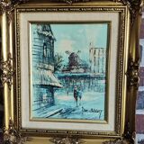 Painting by L.Basset