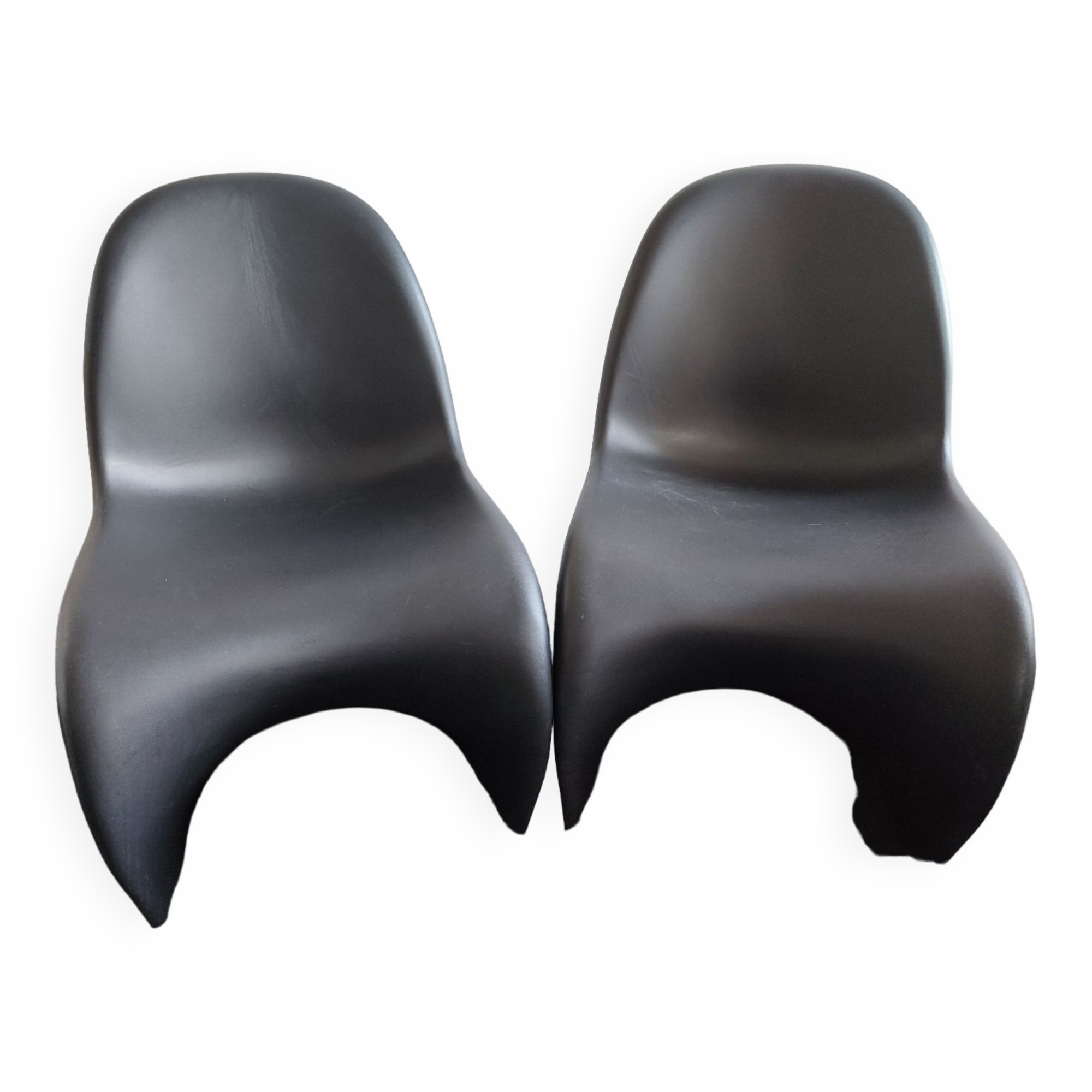 Panton chairs by Verner Panton for Vitra