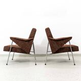 Pair of "Bat" armchairs by Wchód Zadziele, Poland, 1960s