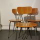 Set of 6 vintage formica chairs